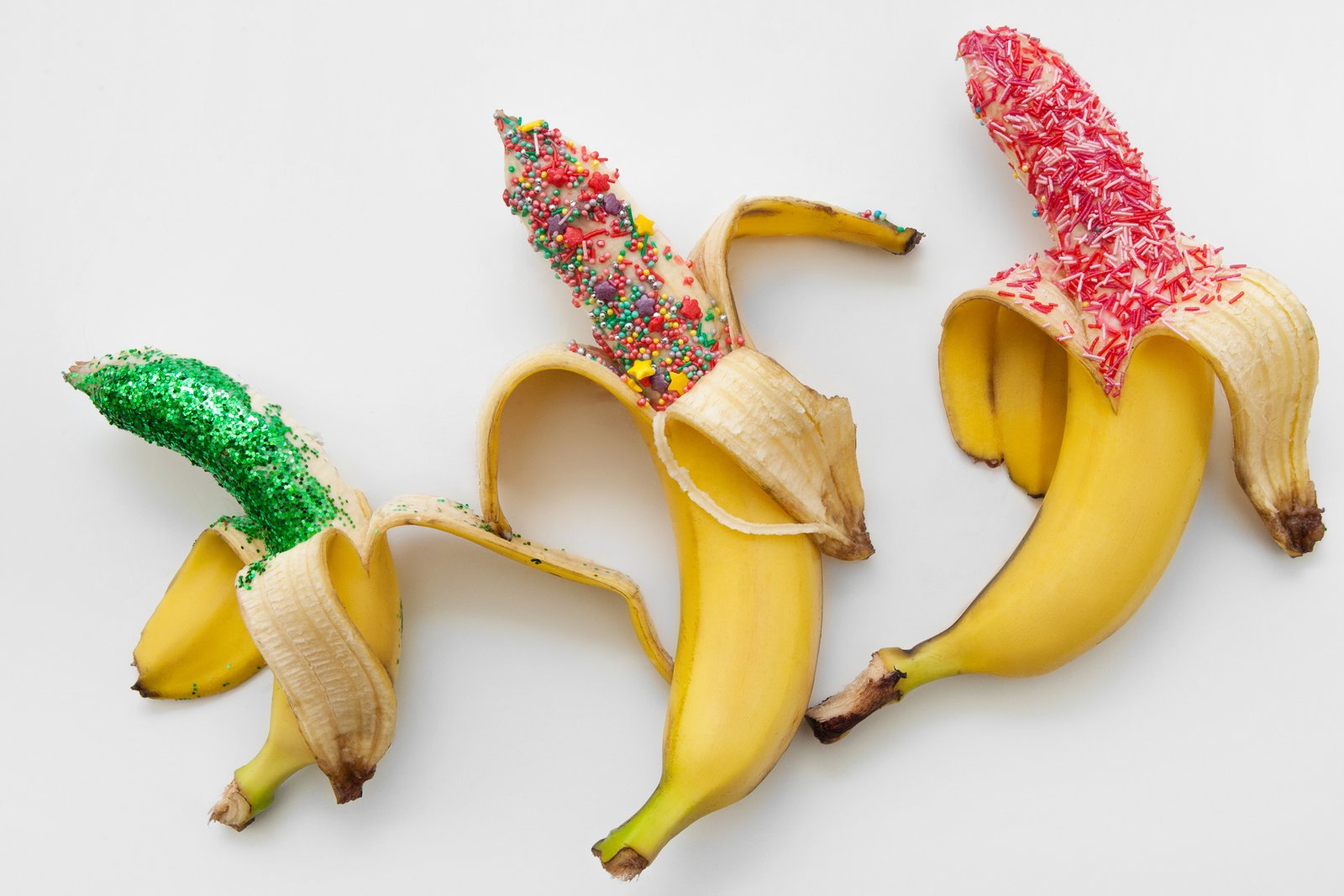Bananele ca simbol pentru diferite dimensiuni ale penisului