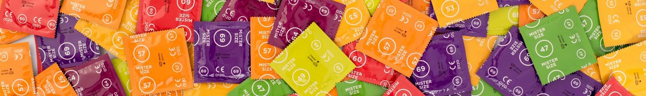 Prezervative colorate Mix Mister Size