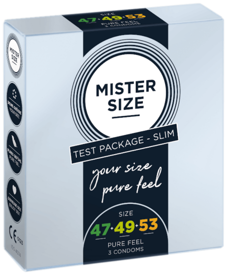 MISTER SIZE Slim Trial Set 47-49-53 (3 prezervative)