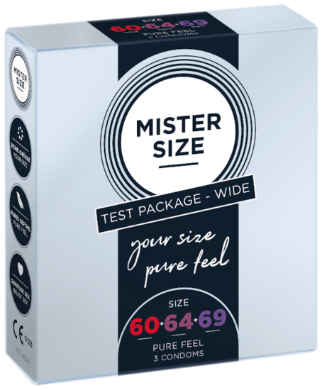 MISTER SIZE Set de degustare largă 60-64-69 (3 prezervative)